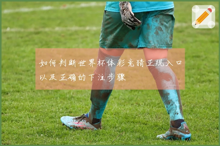 如何判断世界杯体彩竞猜正规入口以及正确的下注步骤